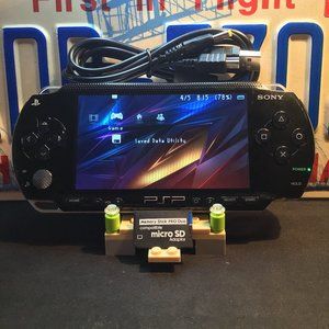 Sony PSP 1001 with Charger & Games Installed on 64GB Memory Stick